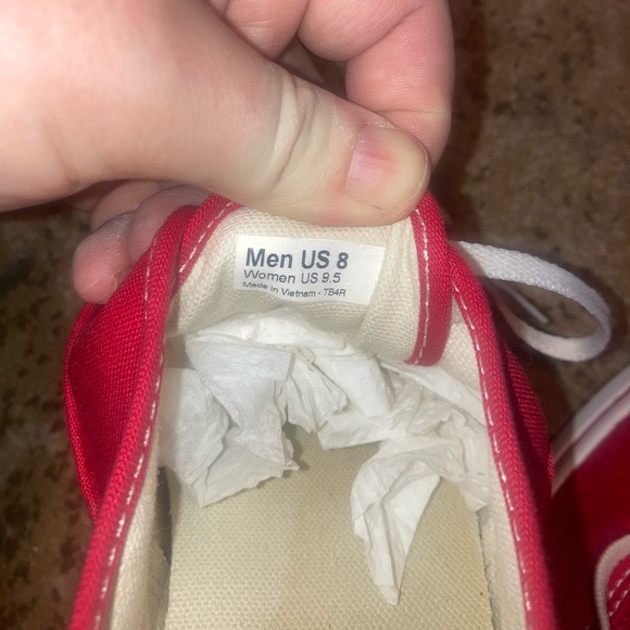 Vans Classic Shoes W9.5 M8 - Picture 6 of 7